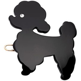 France Luxe Poodle Tige Boule, Black