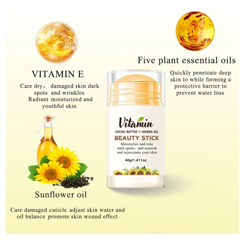 Ointment Beauty Body Bar Nutre, Alivia El Daño, La Sequedad