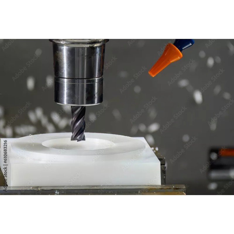 FM Carbide 3/16" Square End Mill 4 Flutes (AlTiN) LOC