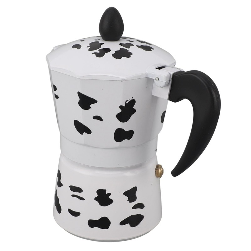Milk Cow Color Moka Pot Aluminum Coffee Pot Coffee Maker