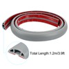 sourcing map 3.9ft Floor Cord Cover PVC Cable Protector 0.4"W
