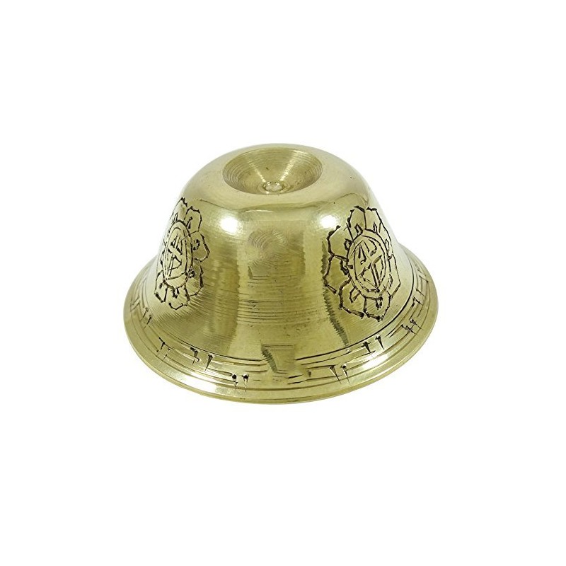Hand Carved Tibetan Buddhist Offering Bowl Brass Holy Water Bowls