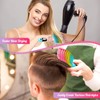 Curved Vented Paddle Brush - Faster Blow Drying, Detangling for