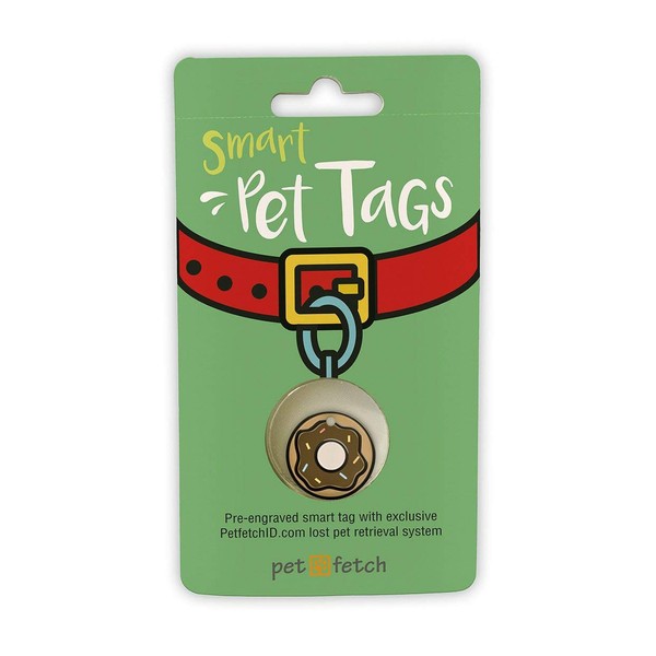 Petfetch Smart ID Pet Tag (Doughnut)