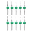 uxcell PCB Drill Bits 1.3mm Tungsten Carbide Rotary Tool Jewelry