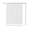 YISURE Stall Frosted Shower Curtain Liner 60x76'', Half Size PEVA