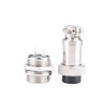 1 Set GX16 Aviation Plug Socket Screw Type Male Metallic