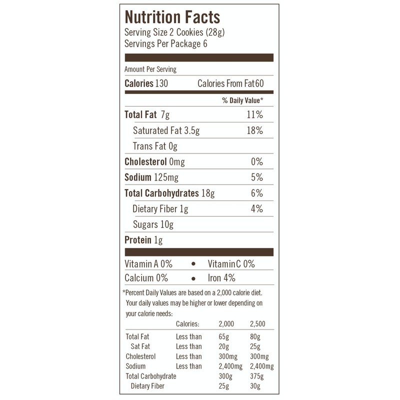 Cybele's Free to Eat Cookies, Chocolate Chip, 6 Ounce