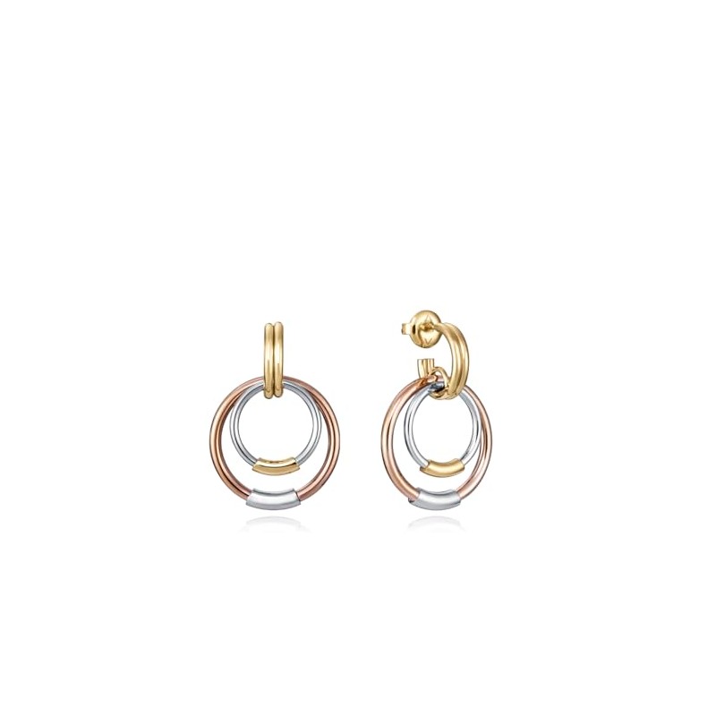 Pendientes Viceroy Air 14086E01019 Acero Bicolour, Alloy Steel