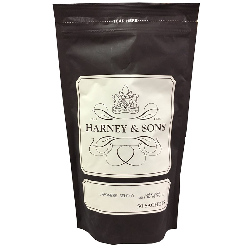 Harney & Sons Japanese Sencha Caffeinated Green Tea Bag of