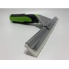 Jemako shower squeegee with white rubber lip, quick and reliable
