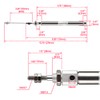 Heschen Pneumatic Slim Air Cylinder, CDJ2B 16-100, M5 Port, 16