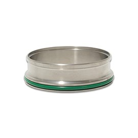 Vibrant For HD Clamp Titanium Weld Ferrules for 3.00in O.D. Tubing | 12586