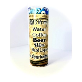 Handmade 20 oz Mystery Cup Stainless Steel Tumbler with Lid, Straw