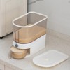 Gagee 11Lbs Rice Dispenser, Large Grain Container Storage with Lid