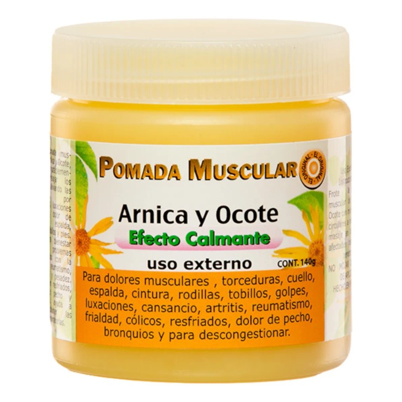 Pomada Árnica 2pzas 140grs+ 4 Gel Muscular Arnica