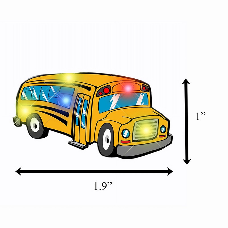 Flashing School Bus Body Light Pin