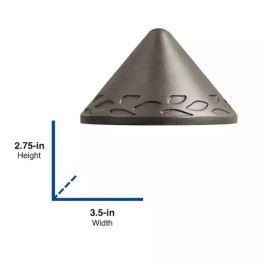 Kichler 2-Watt Olde Bronze Low Voltage Plug-in LED Deck Step Light Model 28308