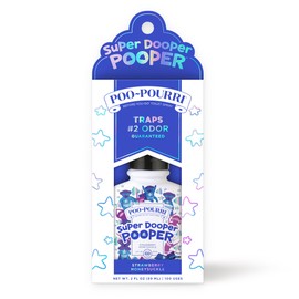 Baby-Pourri Super Dooper Pooper Odor Freshener Spray, 2 Fl Oz - Strawberry and Honeysuckle