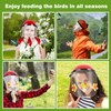 Hsmanchry Hummingbird Feeder Helmet | Hands-Free Outdoor Bird Feeder |