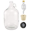North Mountain Supply 1 Gallon Glass Fermenting Jug with Handle,