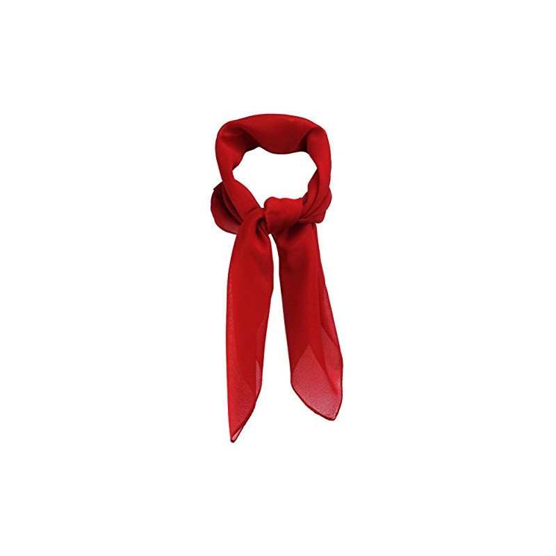 TigerTie Fine Women's Chiffon Velour Scarf in Plain Colour 58