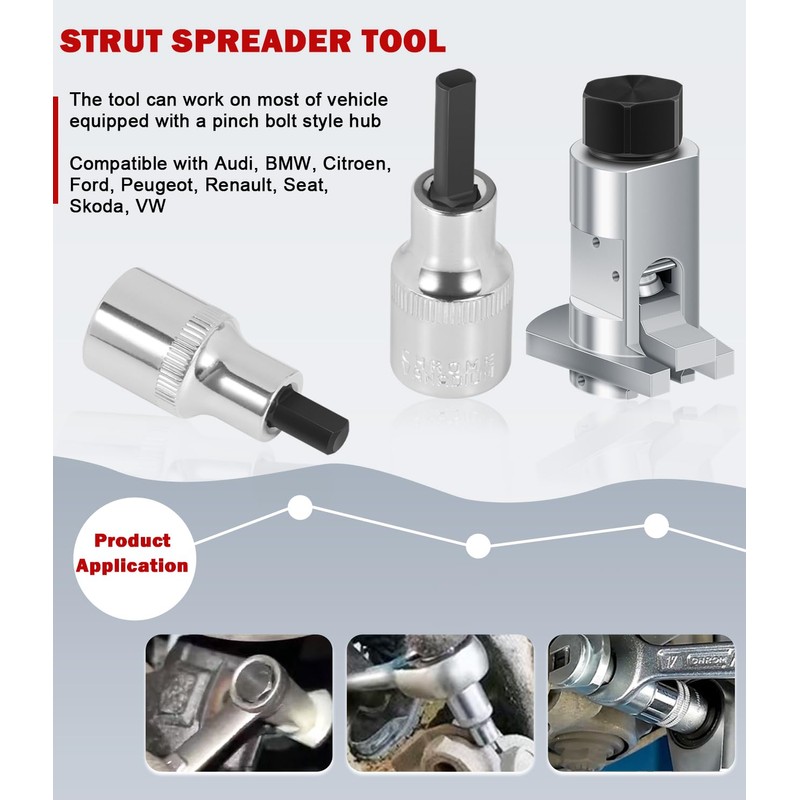 Bonbo 5-10.5 mm Suspension Strut Spreader and 2X Strut Sockets