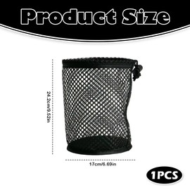 AKSIQIOL Nylon Mesh Golf Ball Bag, Portable Golf Tee Bag, Golf Bag Accessories Golf Storage for Storage Baseball Tennis Ping Pong Ball