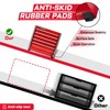 Geinxurn 5-Drawer Rolling Red Tool Box, Heavy Duty Micro Roll