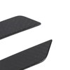 Side Marker Plate Ornaments Glossy Carbon Fiber UV Wear Resistant