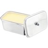 Jugde Butter Holder (Takes Most 500g tubs), Stainless Steel, Silver,