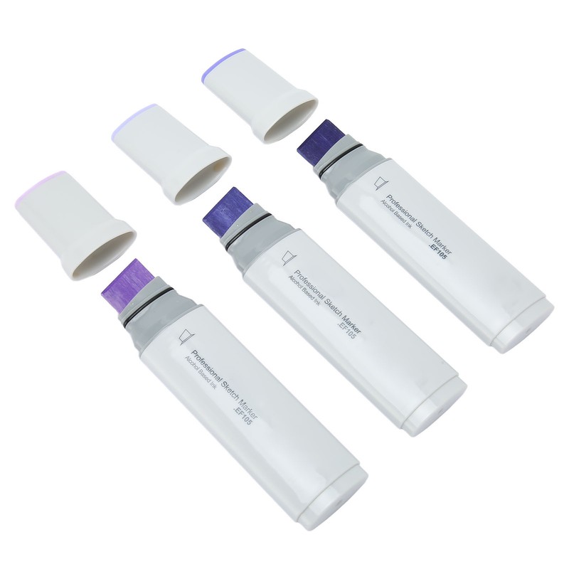 3pcs Jumbo Markers Professional DIY Large Wide Head Quick Drying