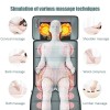 Lint Full Body Electric Massage Mat w/Heat Vibration Massage Pad