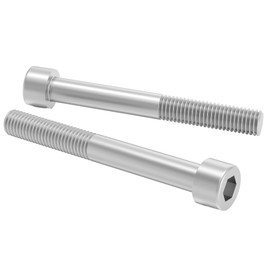 M5 (5mm x 60mm) Allen Socket Cap Head Screws Ð Bolts A2 Stainless Steel Partially Threaded (Pack of 20)