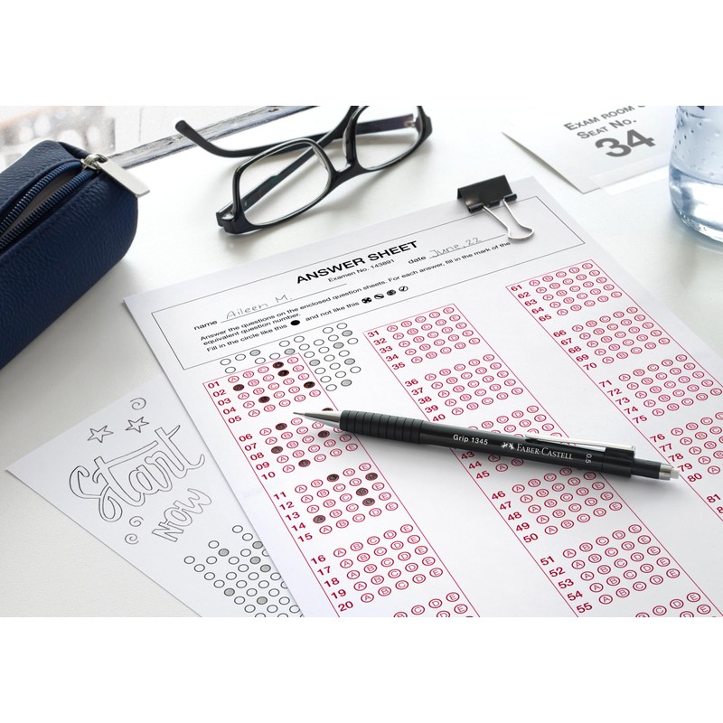 Faber-Castell Grip 1347 0.7mm Mechanical Pencil - Blue