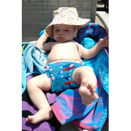 storeofbaby Water Diapers 0-3 Years Premium Swim Nappy for 0-36lbs Baby Boys Girls