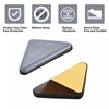 uxcell 45mm x 35 mm x 35mmmm Triangle PTFE Furniture