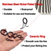 FishTrip Rod Repair Kit 40pcs Fishing Rod Tip Guide Repair