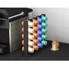 NewGround Designs Capsule Holder for Nespresso Capsules (40 Capsules) -