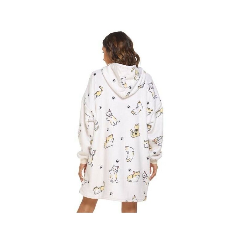 Hello Comfy Blanket Sweatshirt She