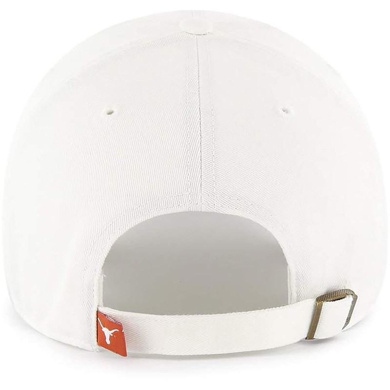47 Texas Longhorns Clean Up Adjustable Strapback White 'unisex-adult Hat