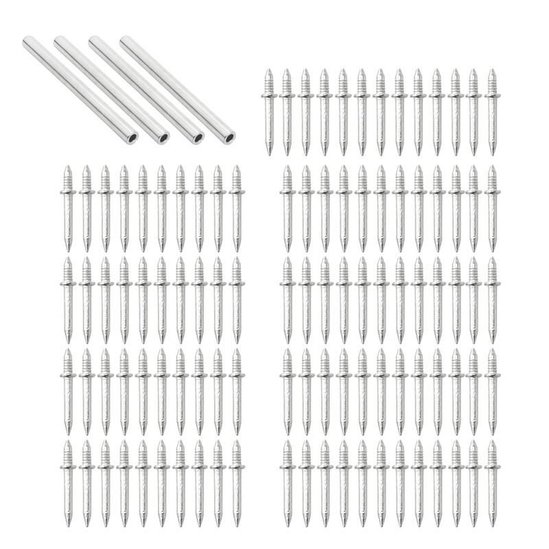 400 Pcs Double Headed Skirting Board Nail, Seamless Skirting Board