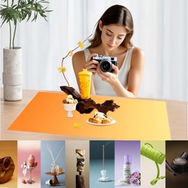 8PCS 16Patterns Product Photography Backdrops: Flat Lay Seamless 34x23in Gradient Paper Props - Tabletop Photo Backdrop Shoot for Jewelry Cosmetics Food