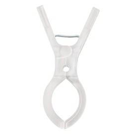 MUJI Polycarbonate Pinch Clothes Pins for Drying Clothes 4-Pack 82107180, Translucent