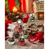 Bake Choice 400 Pcs Christmas Cupcake Liners with 12 Pcs