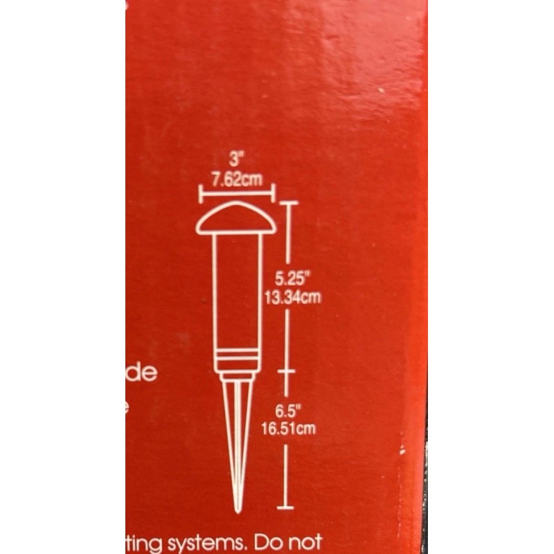 MALIBU 10W Low Voltage 12V Garden Landscape Path MUSHROOM Light