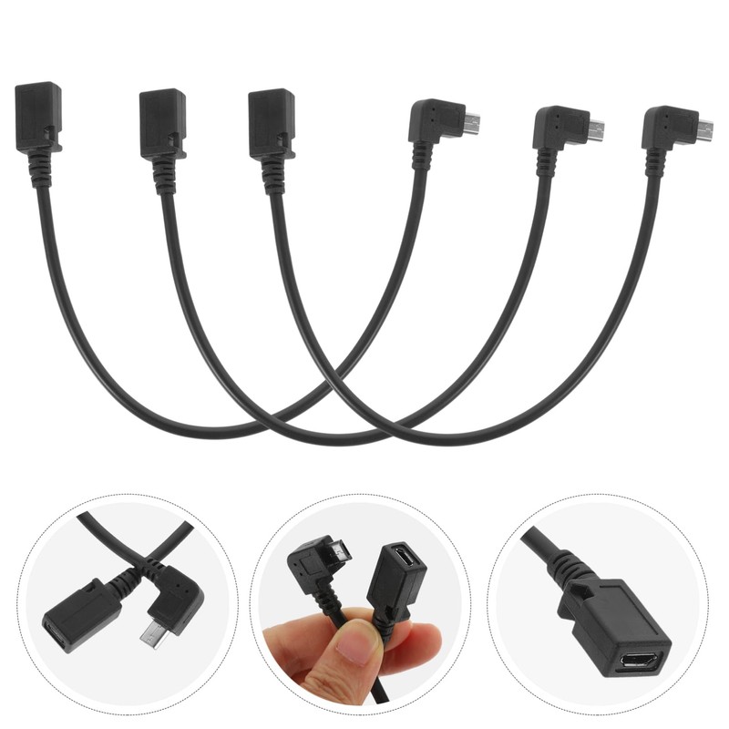BIUDECO Degree Cable Right Angle Charging Cable Fast Charging Efficient