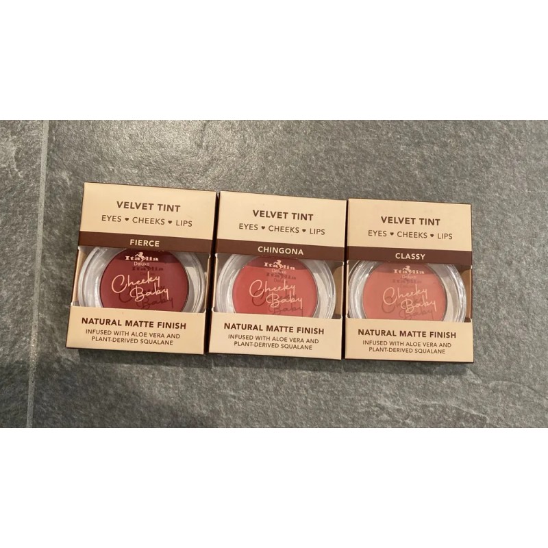 Rubor En Crema Cheeky Baby Italia Deluxe Tono Chingona Chingona