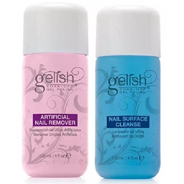 Harmony Gelish Kit Cleanser 4oz + Remover 4oz Combo