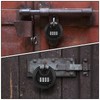 3 Pack Outdoor Combo Lock for Storage Unit 4-Digit Disc